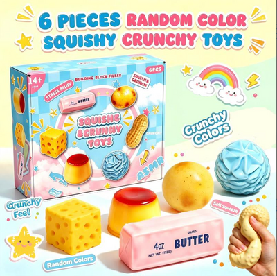 Viral Crunchy Squishy Pack