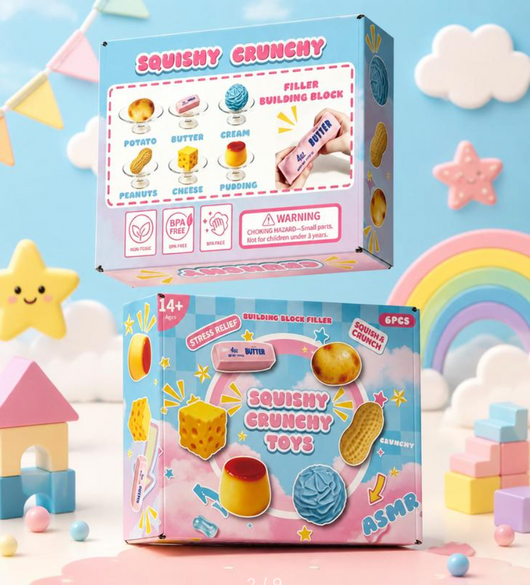 Viral Crunchy Squishy Pack
