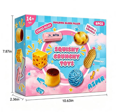 Viral Crunchy Squishy Pack